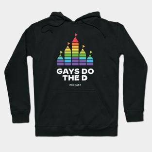 Gays Do the D Logo (White Text) Hoodie